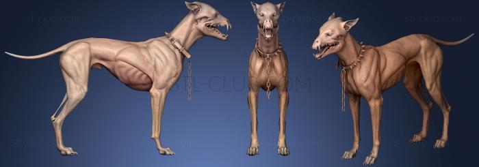 3D model Zombie Dog Sculpt (STL)